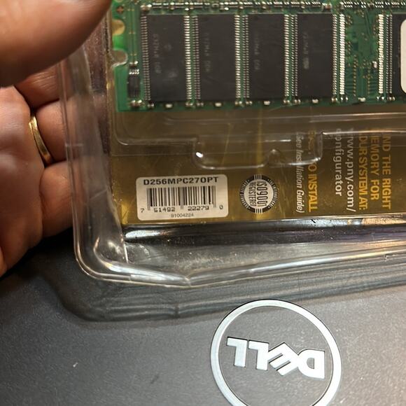 Optima Memory Desktop DDR 333.  256MB DDR  DIMM, N 32 WND STK 7064517 - Picture 5 of 5